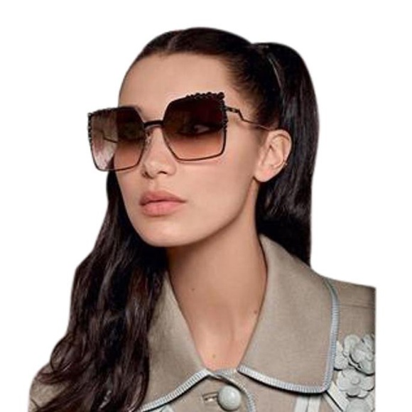 fendi gradient cat eye sunglasses